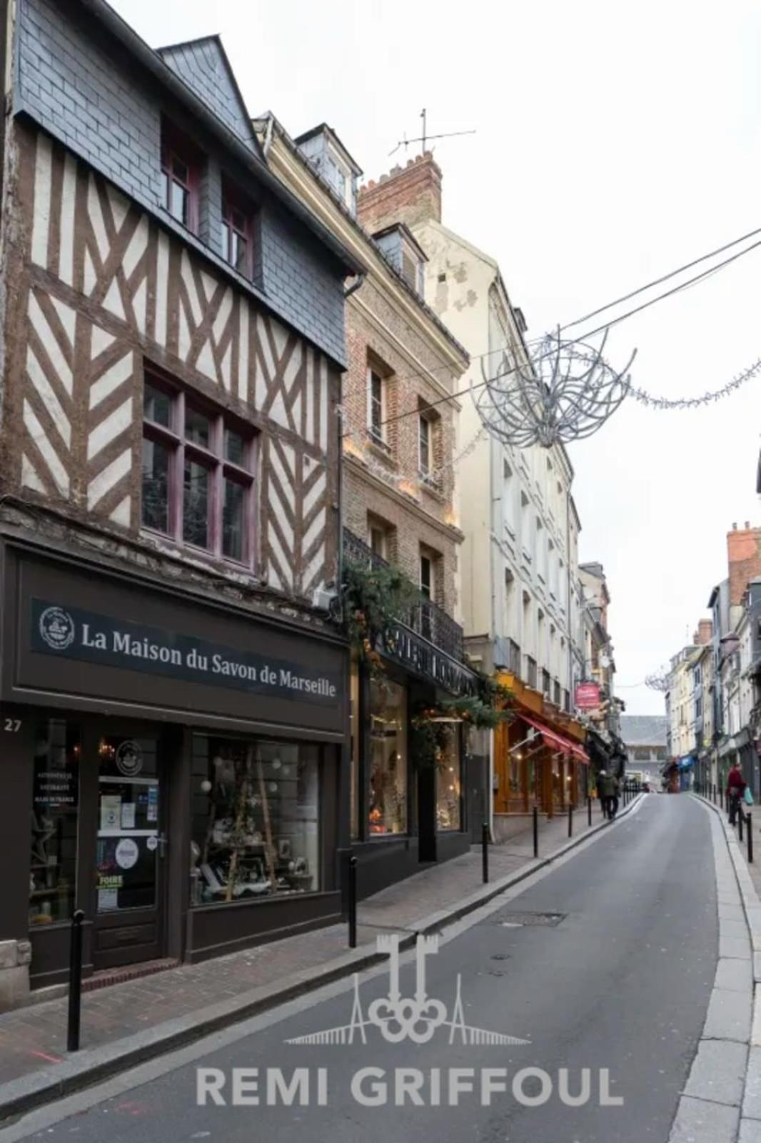 Ferienwohnung La Cachette De Lucie Heart Of Honfleur 100M From The Port 2 Guests Exterior foto